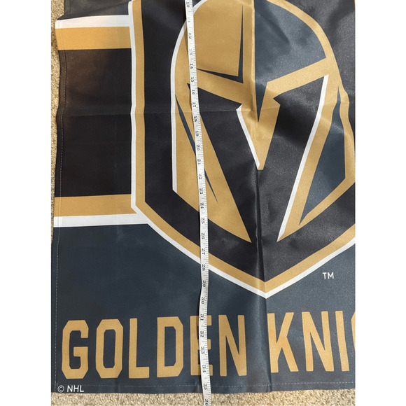 WinCraft Vegas Golden Knights Personalized 27'' x 37'' Single-Sided Vertical Ban - Picture 9 of 11